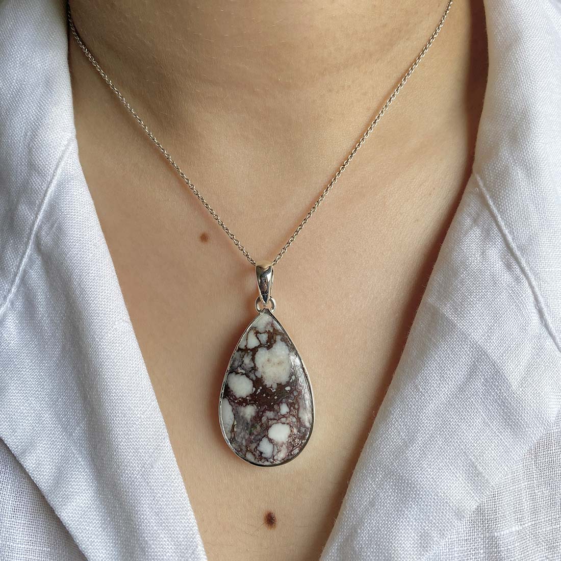 Wild Horse Jasper Pendant-(WOJ-P-3.)
